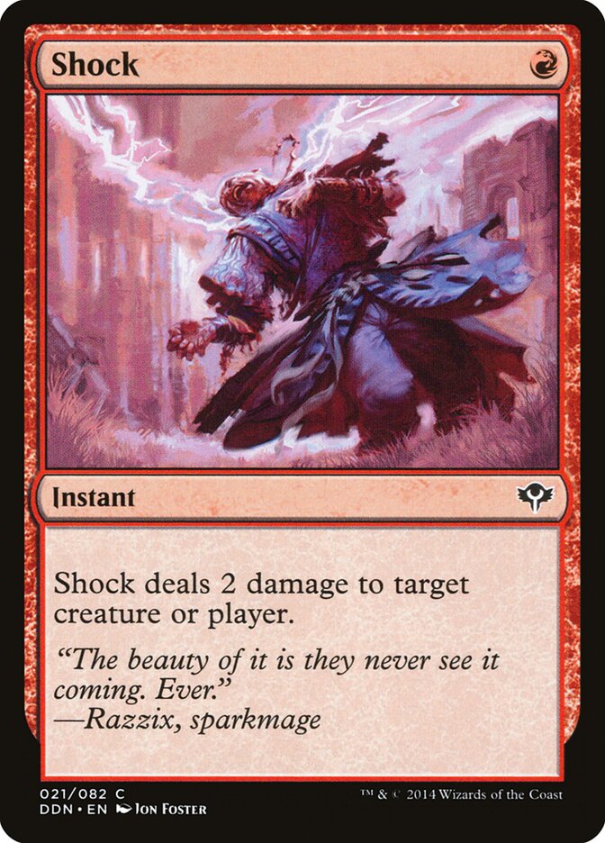 Shock, Duel Decks: Speed vs. Cunning · 021/082