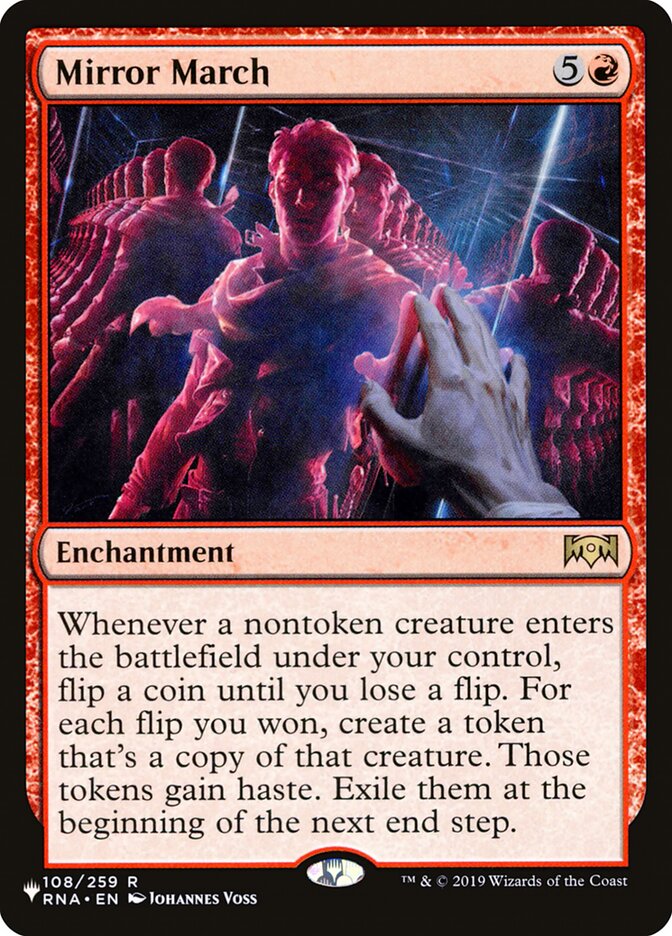 Mirror March, The List · rna-108