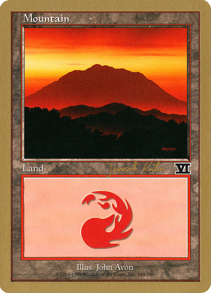 Mountain, World Championship Decks 2000 · jk343