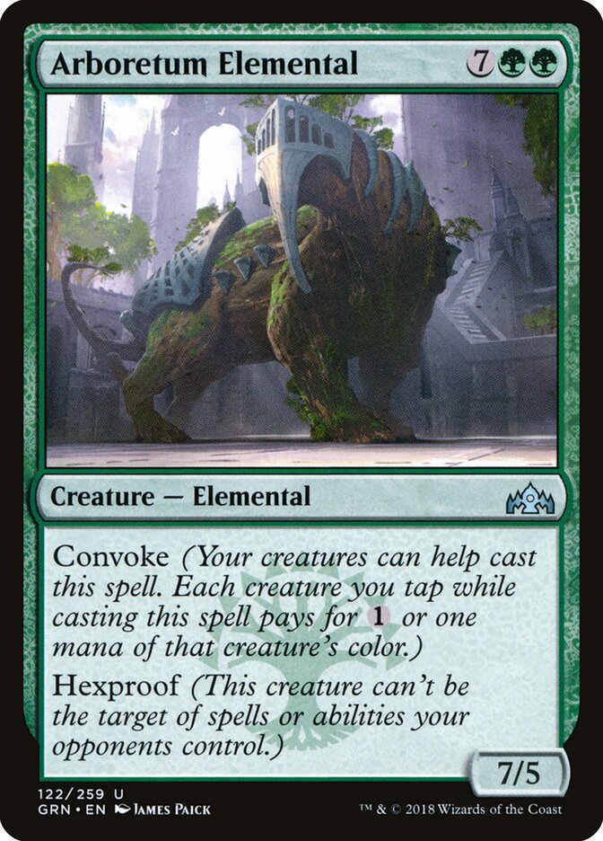 Arboretum Elemental, Guilds of Ravnica · 122/259
