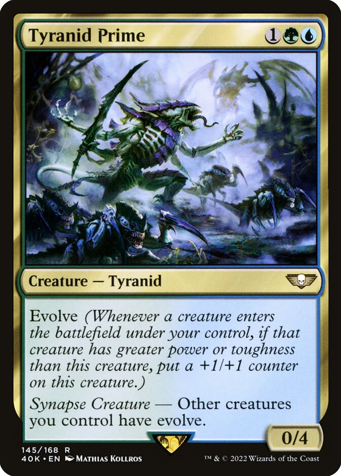 Tyranid Prime, Warhammer 40,000 Commander · 145/617