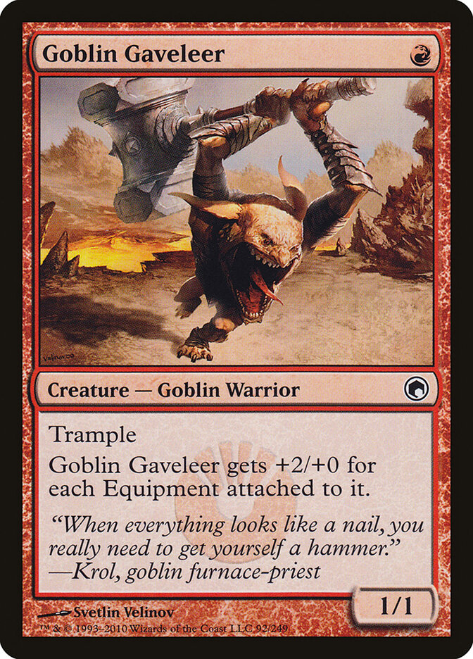 Goblin Gaveleer, Scars of Mirrodin · 92/249