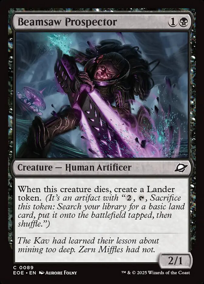 Beamsaw Prospector, Edge of Eternities · 0089