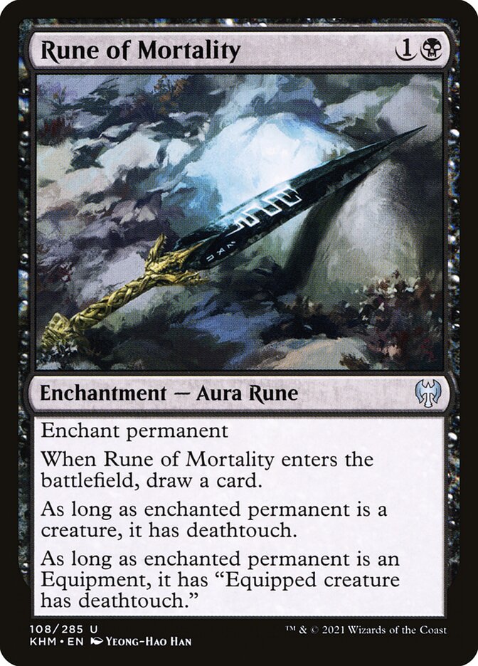 Rune of Mortality, Kaldheim · 108/285