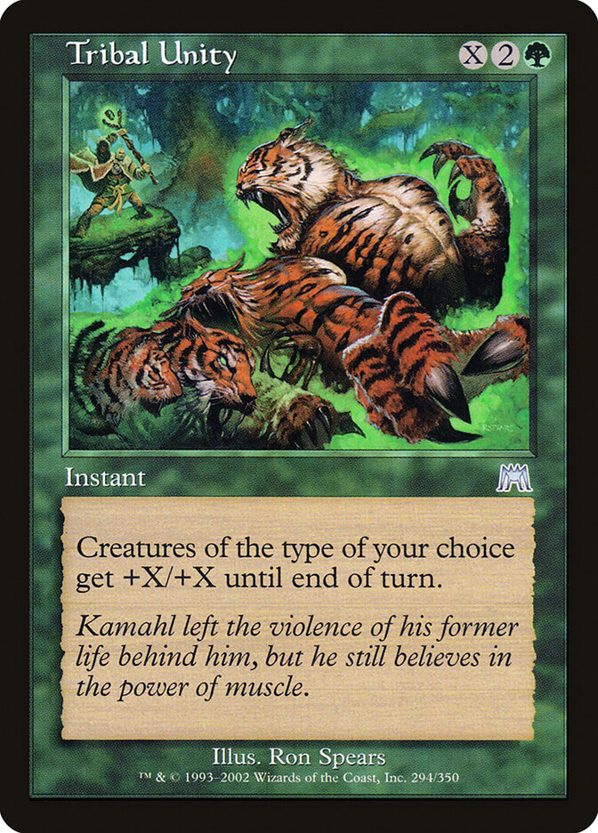 Tribal Unity, Onslaught · 294/350