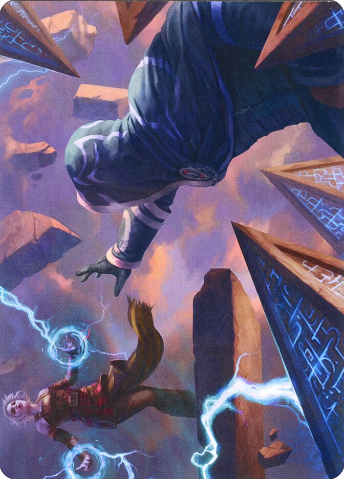 Nahiri's Binding // Nahiri's Binding, Zendikar Rising Art Series · 042