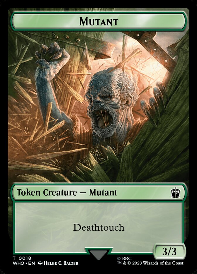 Mutant, Doctor Who Tokens · 0018