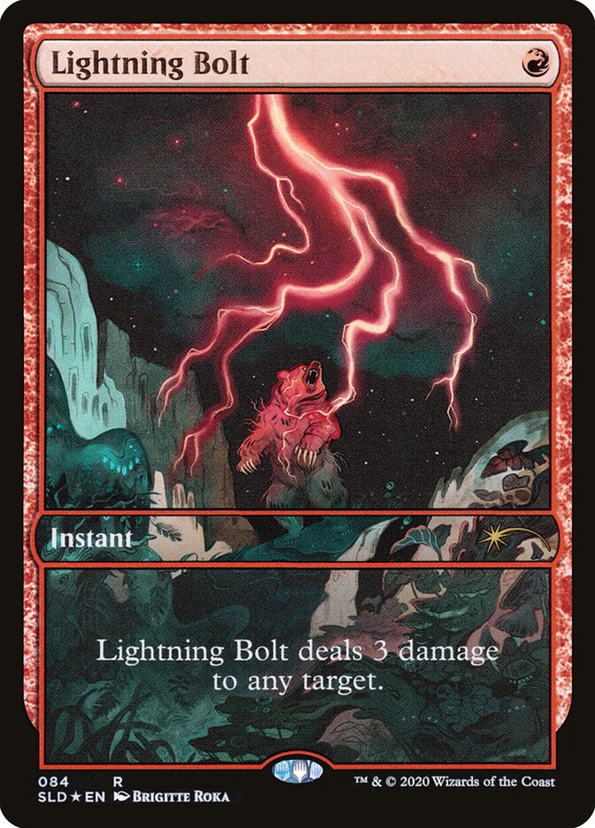 Lightning Bolt, Secret Lair Drop · 084