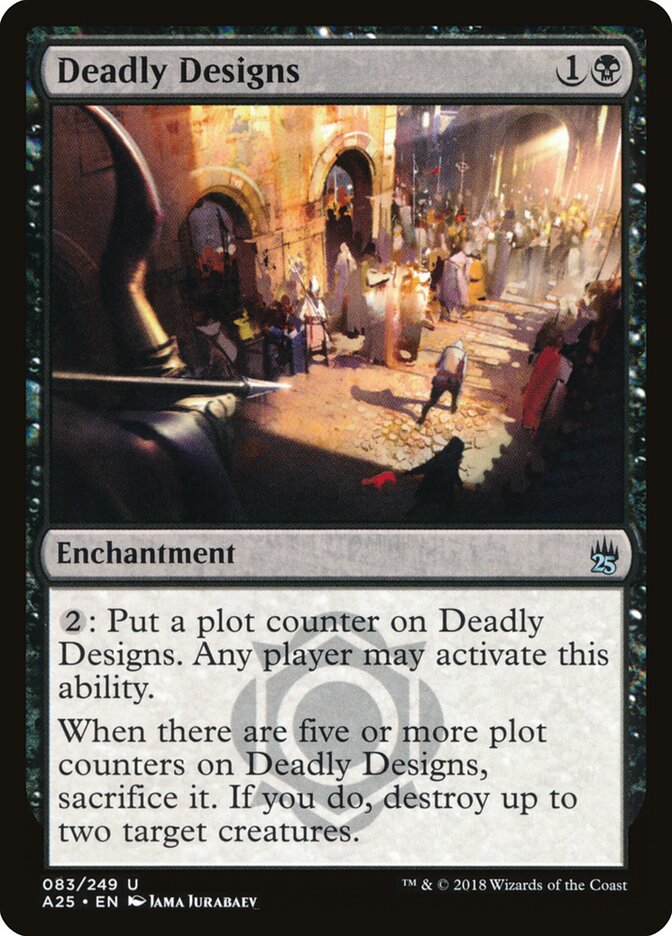 Deadly Designs, Masters 25 · 083/249