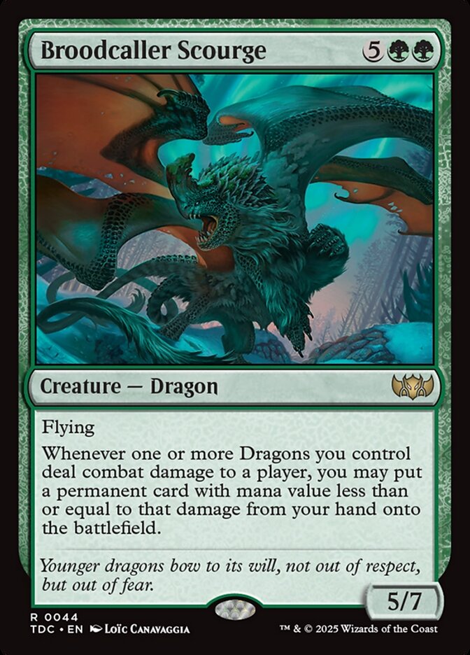 Broodcaller Scourge, Tarkir: Dragonstorm Commander · 0044