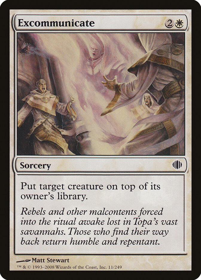 Excommunicate, Shards of Alara · 11/249