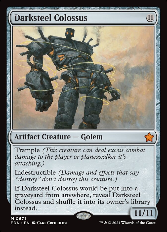 Darksteel Colossus, Foundations · 0671