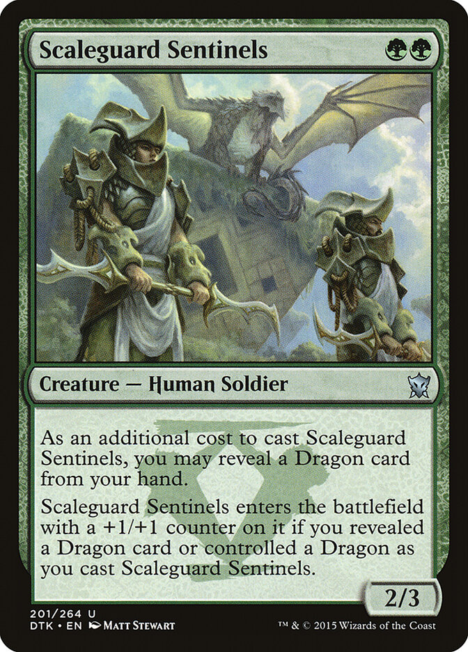Scaleguard Sentinels, Dragons of Tarkir · 201/264