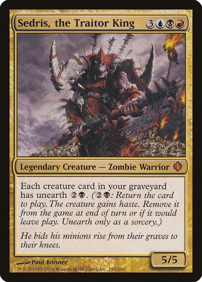 Sedris, the Traitor King, Shards of Alara · 193/249