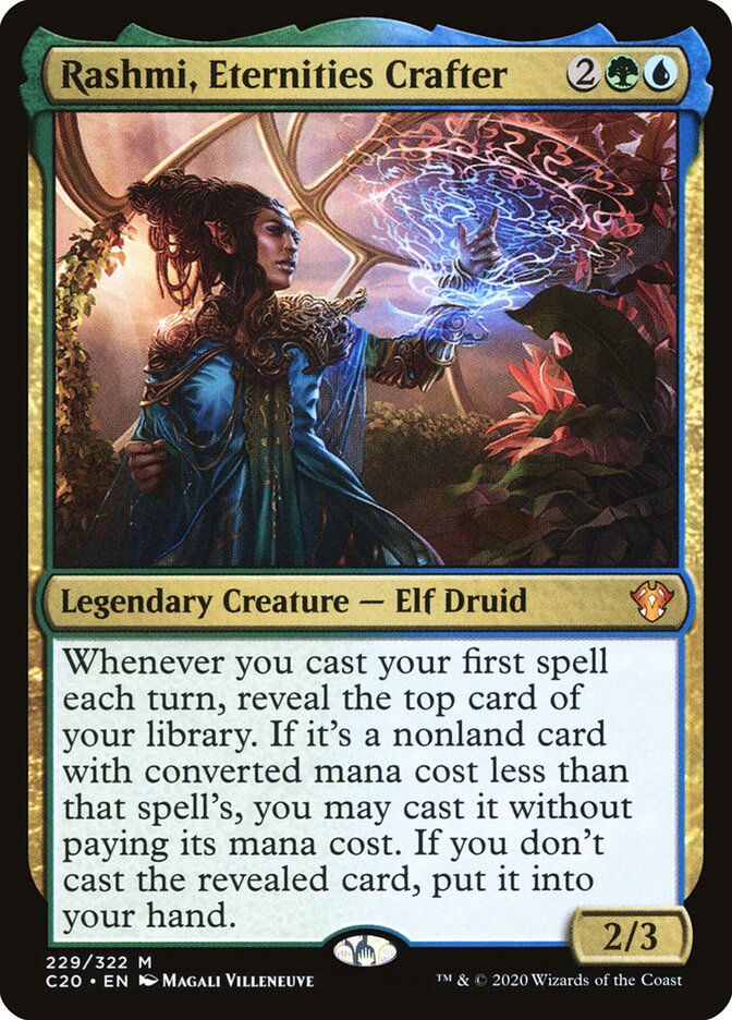 Rashmi, Eternities Crafter, Commander 2020 · 229/322