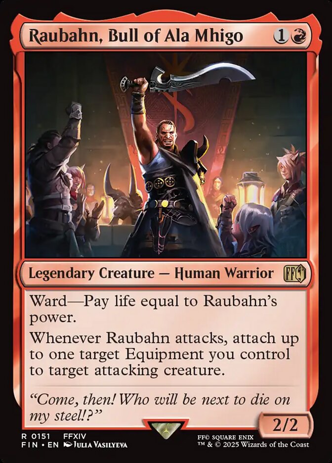 Raubahn, Bull of Ala Mhigo, Final Fantasy · 0151