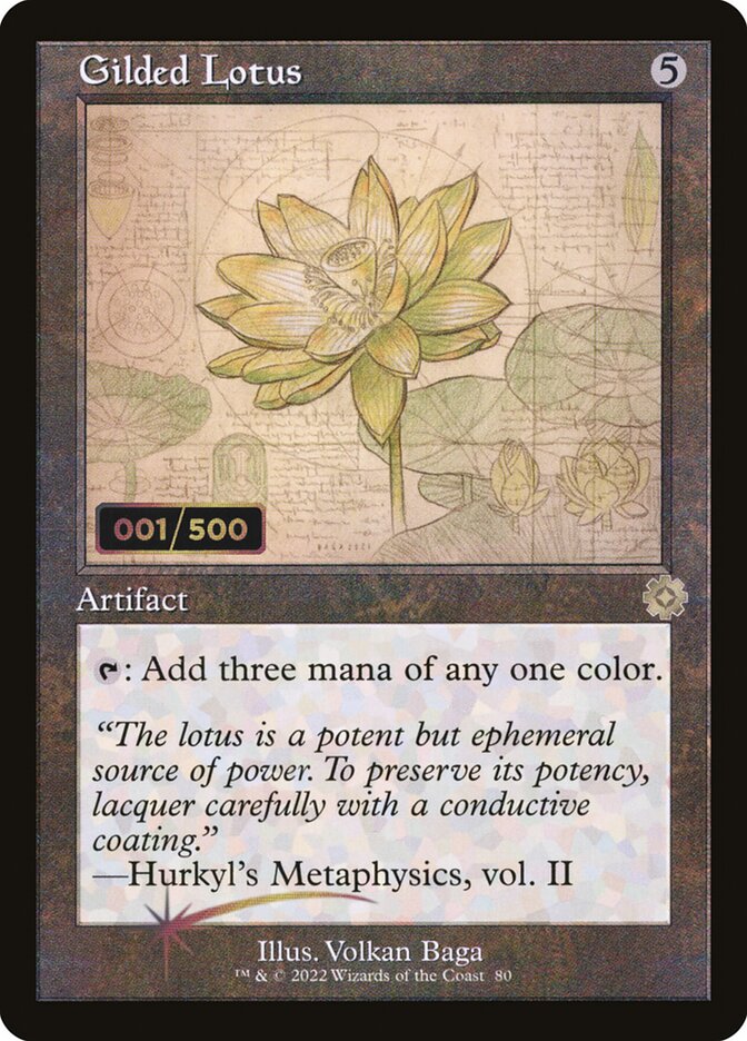 Gilded Lotus, The Brothers' War Retro Artifacts · 80z
