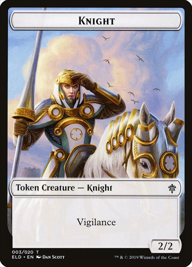 Knight, Throne of Eldraine Tokens · 003