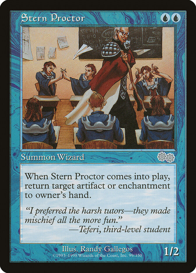 Stern Proctor, Urza's Saga · 99/350