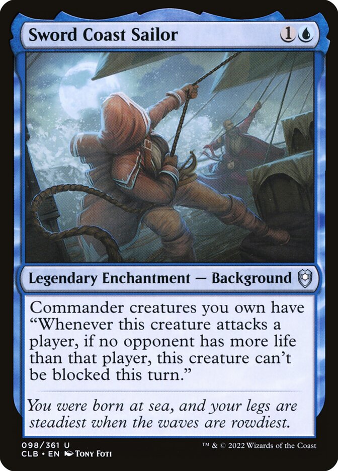 Sword Coast Sailor, Commander Legends: Battle for Baldur's Gate · 098/361