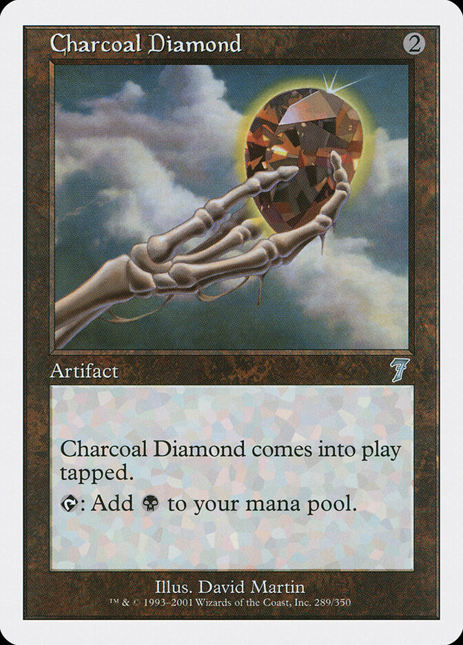Charcoal Diamond, Seventh Edition · 289/350