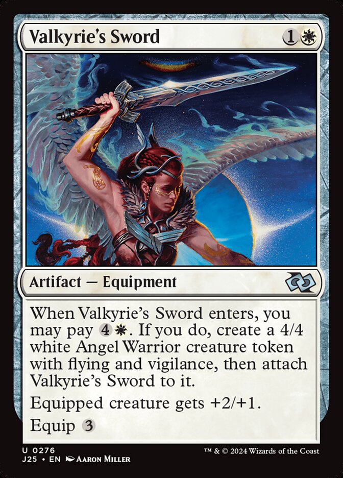 Valkyrie's Sword, Foundations Jumpstart · 0276