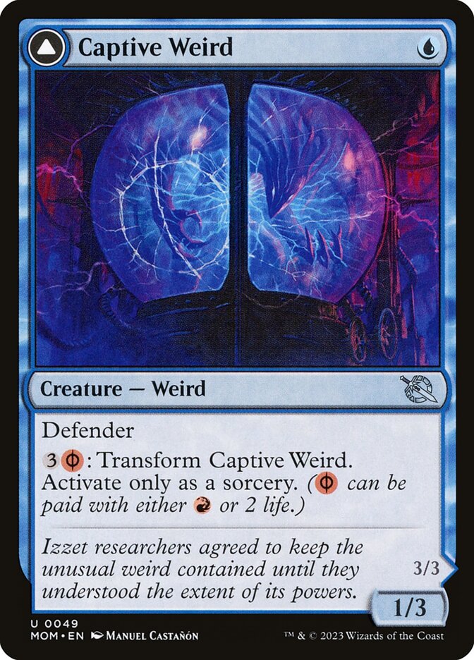 Captive Weird // Compleated Conjurer, March of the Machine · 0049
