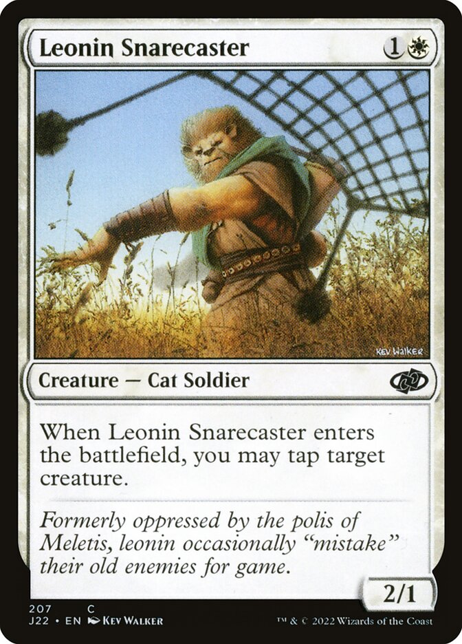 Leonin Snarecaster, Jumpstart 2022 · 207