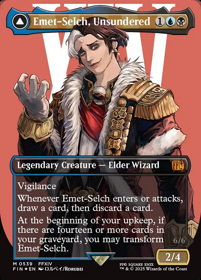 Emet-Selch, Unsundered // Hades, Sorcerer of Eld, Final Fantasy · 0539