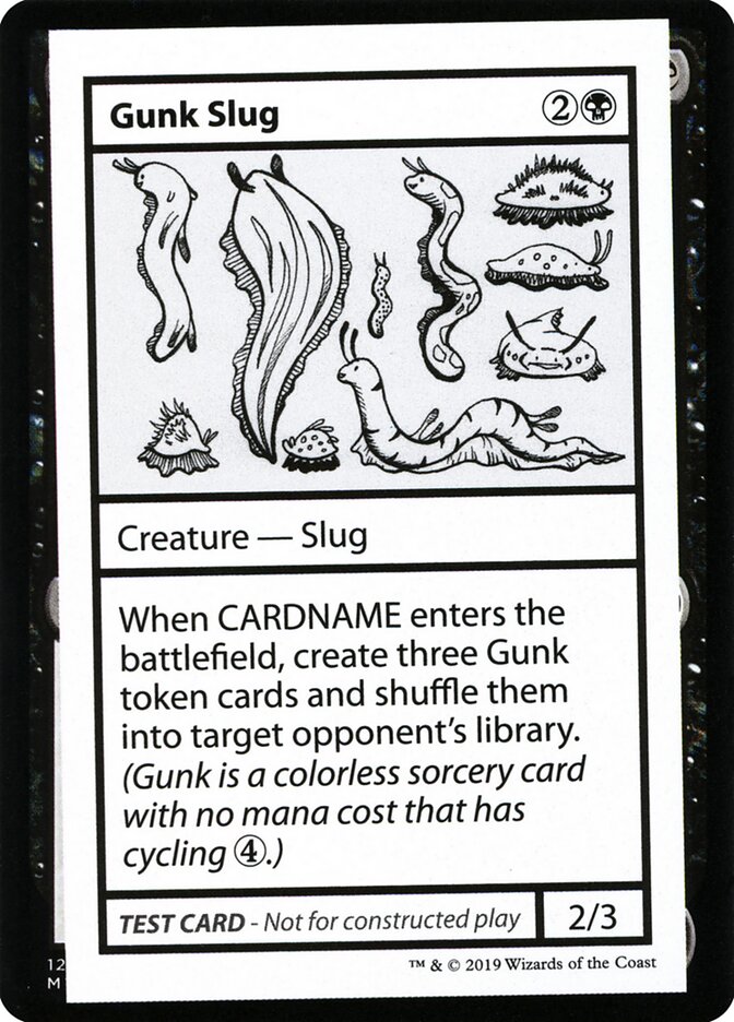 Gunk Slug, Mystery Booster Playtest Cards 2021 · 043/121