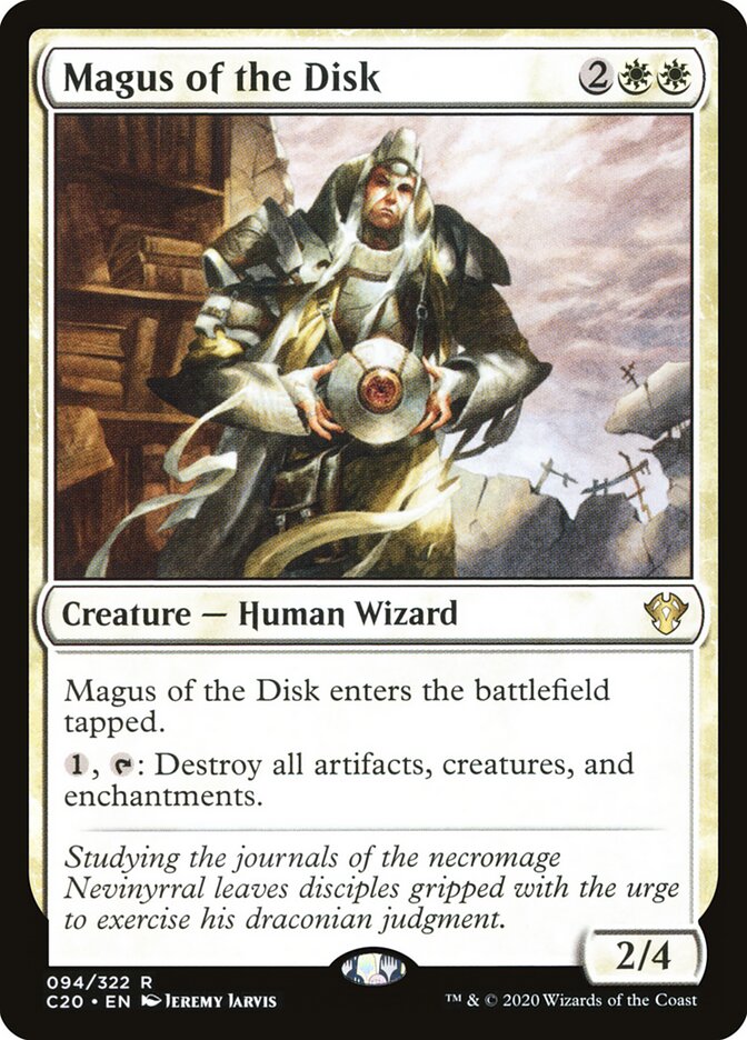 Magus of the Disk, Commander 2020 · 094/322