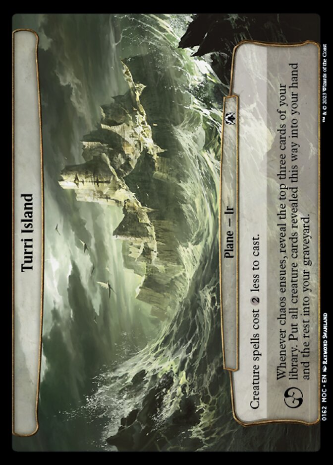 Turri Island, March of the Machine Commander · 0162