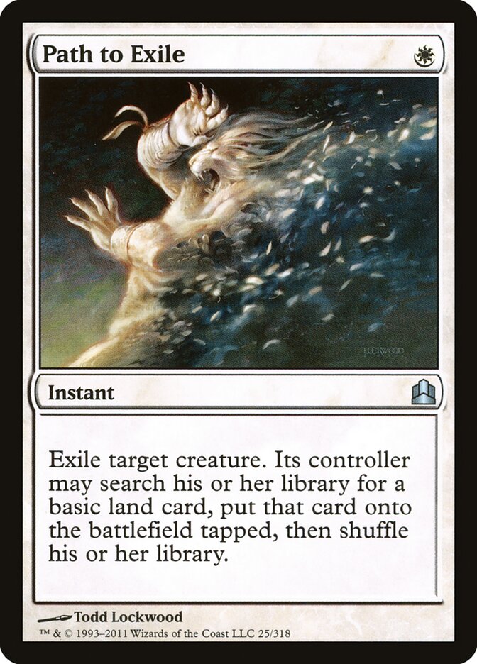 Path to Exile, Commander 2011 · 25/318