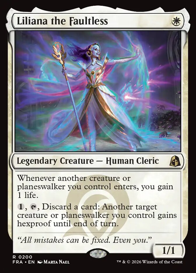 Liliana the Faultless, Reality Fracture · 0200