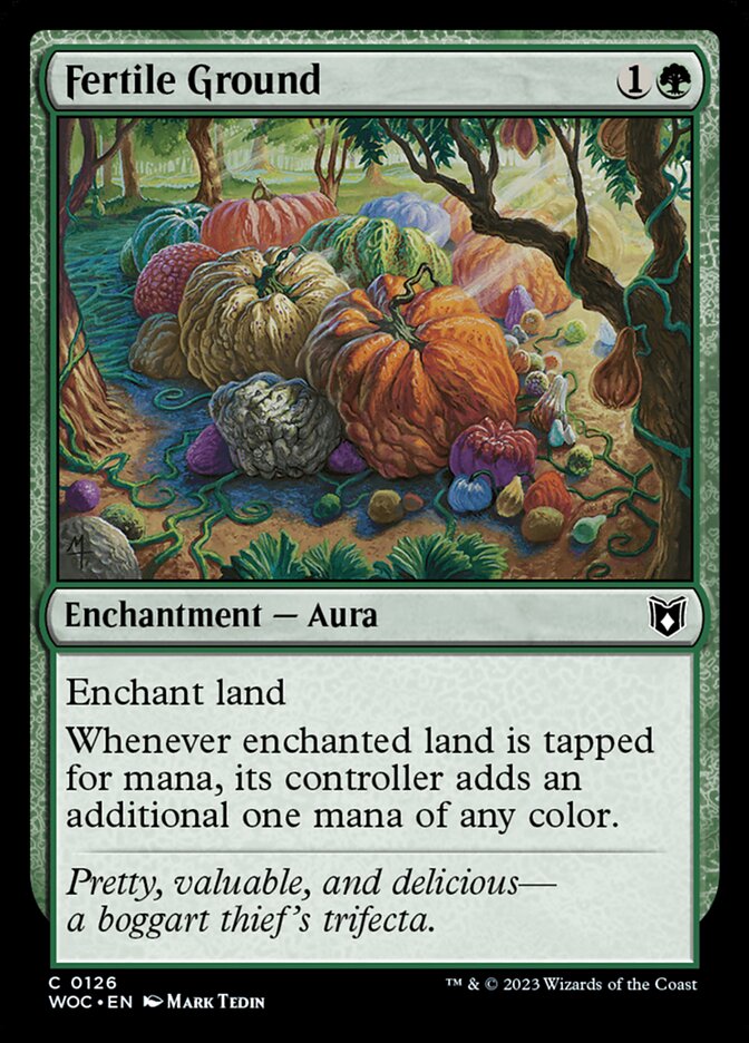 Fertile Ground, Wilds of Eldraine Commander · 0126