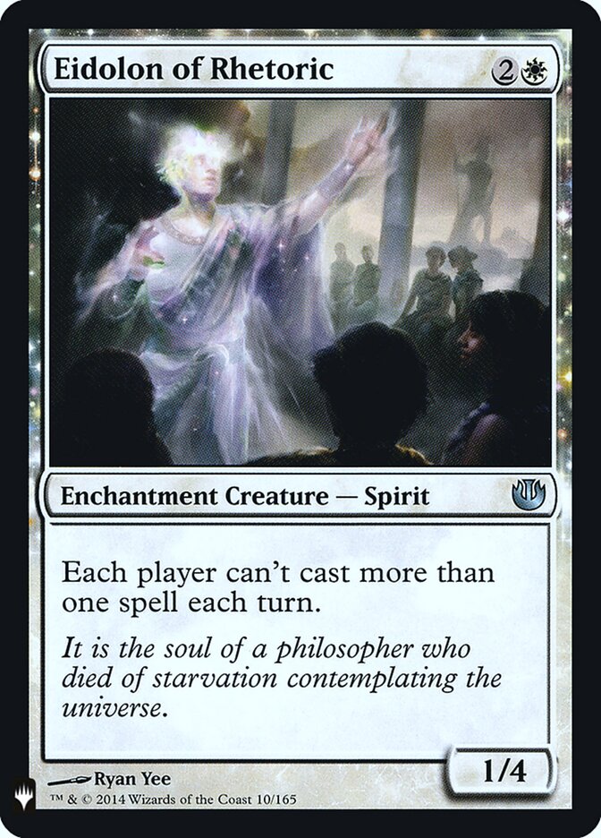 Eidolon of Rhetoric, The List · jou-10