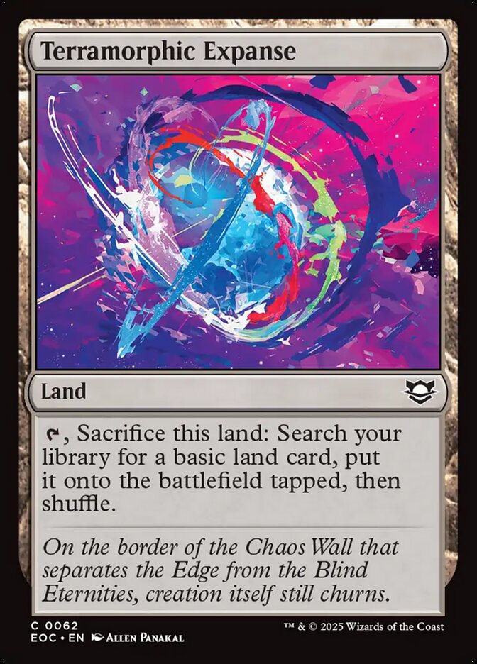 Terramorphic Expanse, Edge of Eternities Commander · 0062