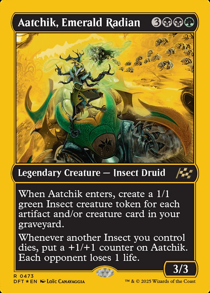 Aatchik, Emerald Radian, Aetherdrift · 0473