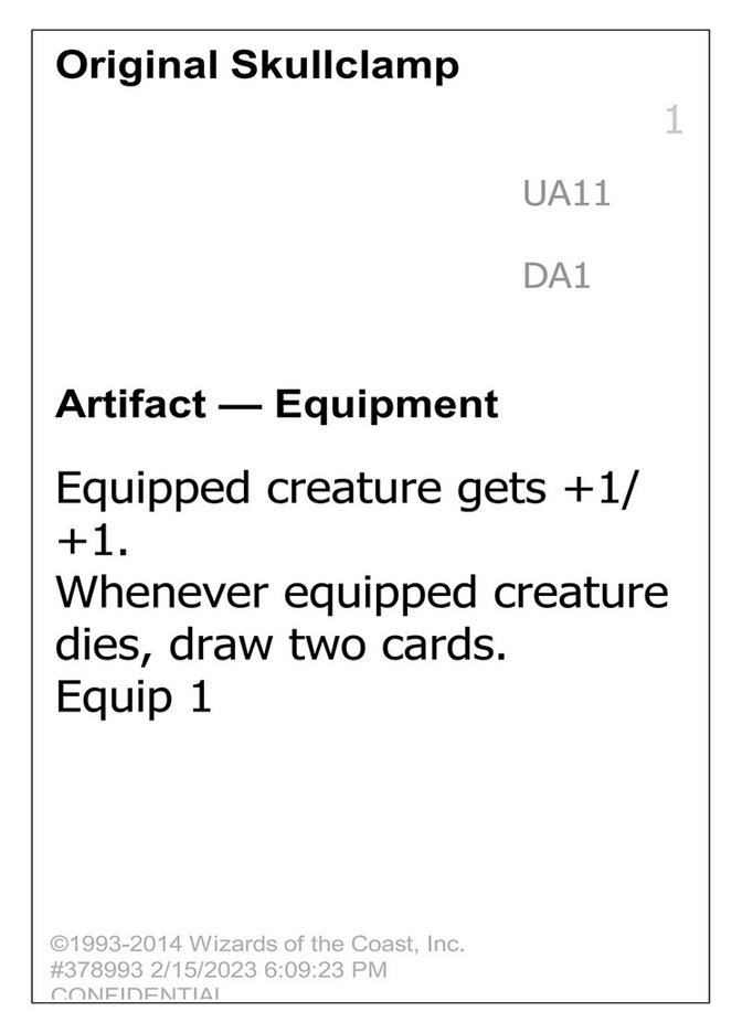 Original Skullclamp, Unknown Event · ua11
