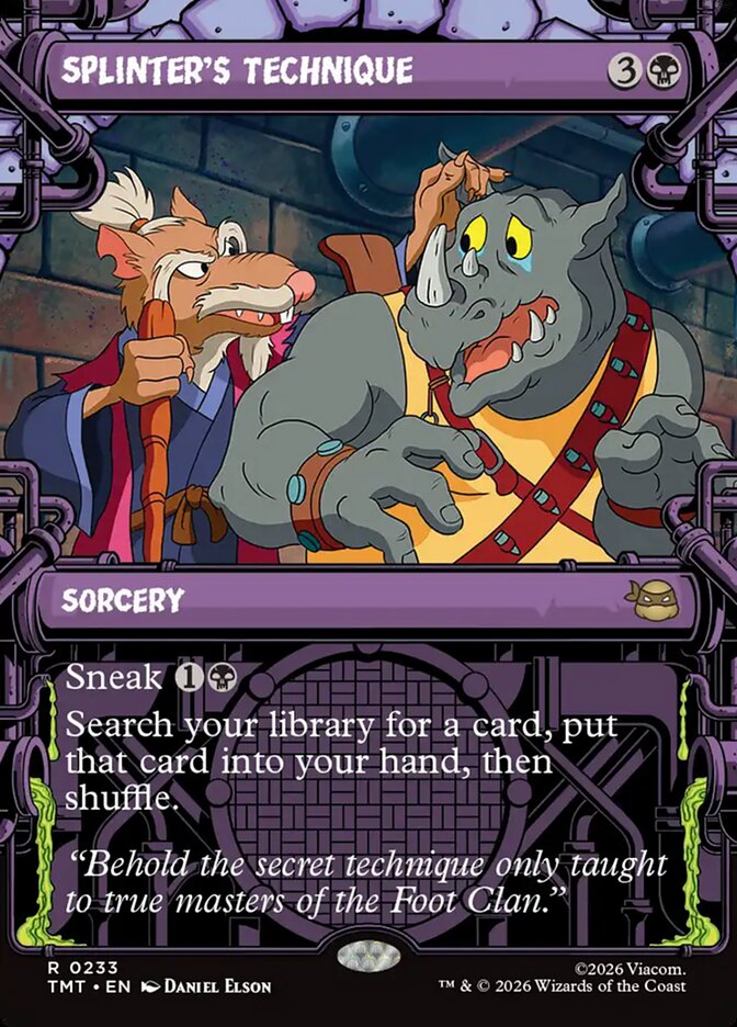 Splinter's Technique, Teenage Mutant Ninja Turtles · 0233