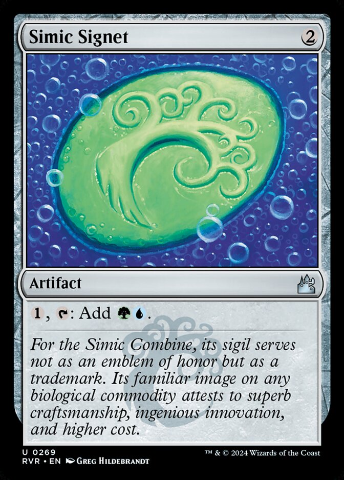 Simic Signet, Ravnica Remastered · 0269