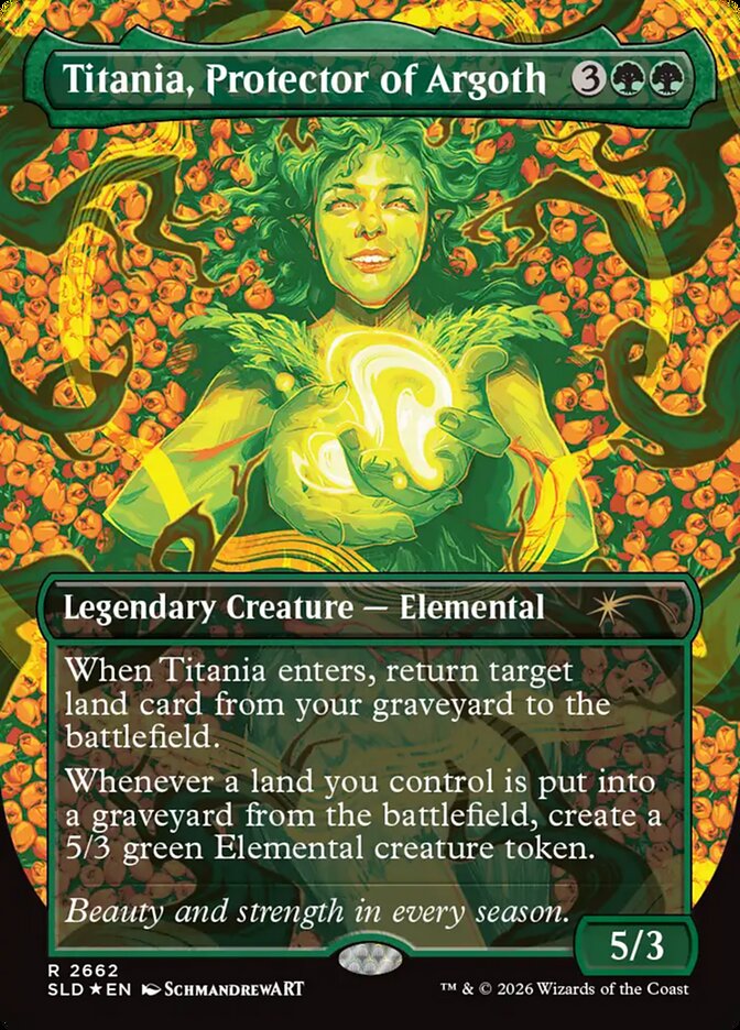 Titania, Protector of Argoth, Secret Lair Drop · 2662