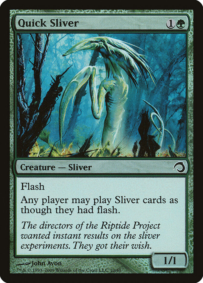 Quick Sliver, Premium Deck Series: Slivers · 10/41