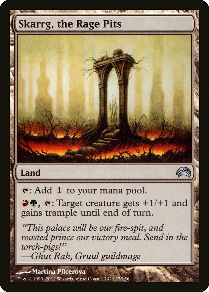 Skarrg, the Rage Pits, Planechase 2012 · 127/156
