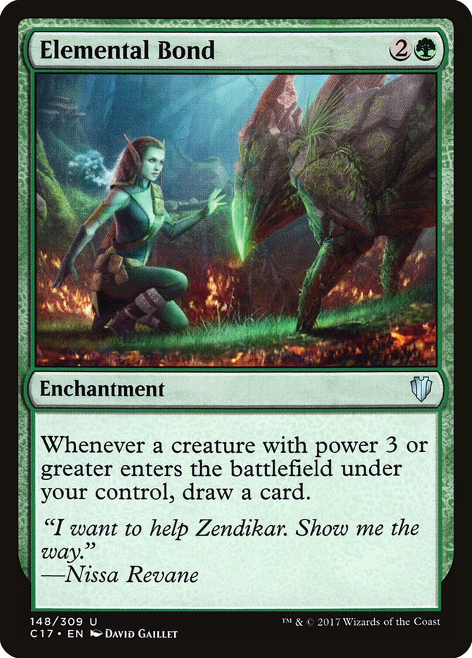 Elemental Bond, Commander 2017 · 148/309