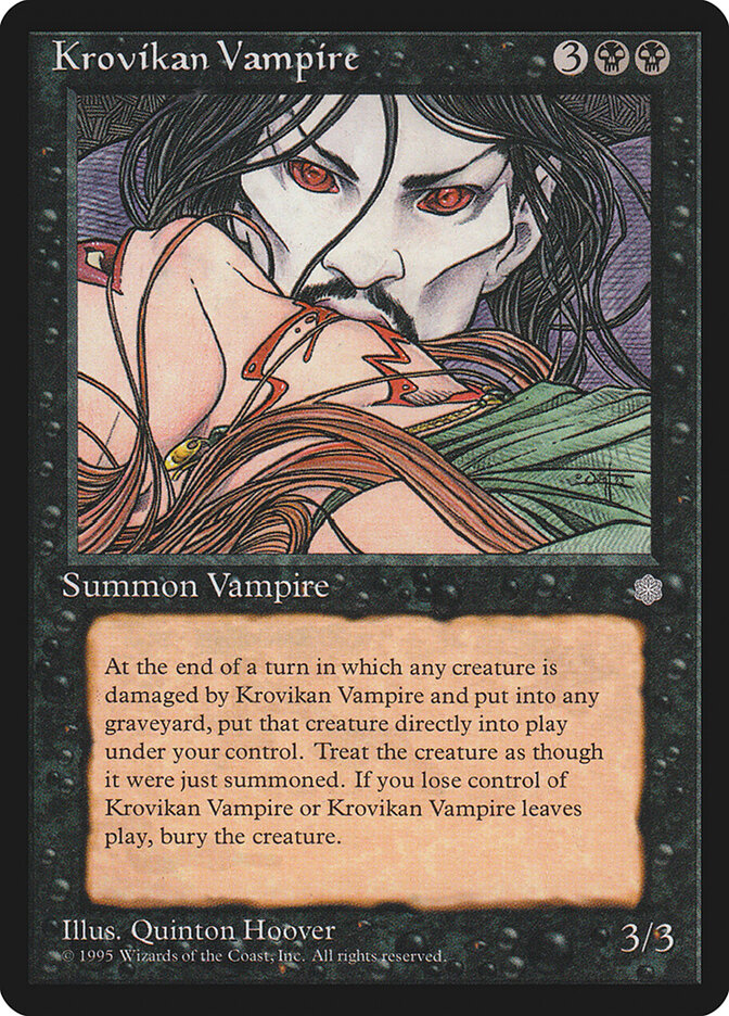 Krovikan Vampire, Ice Age · 141