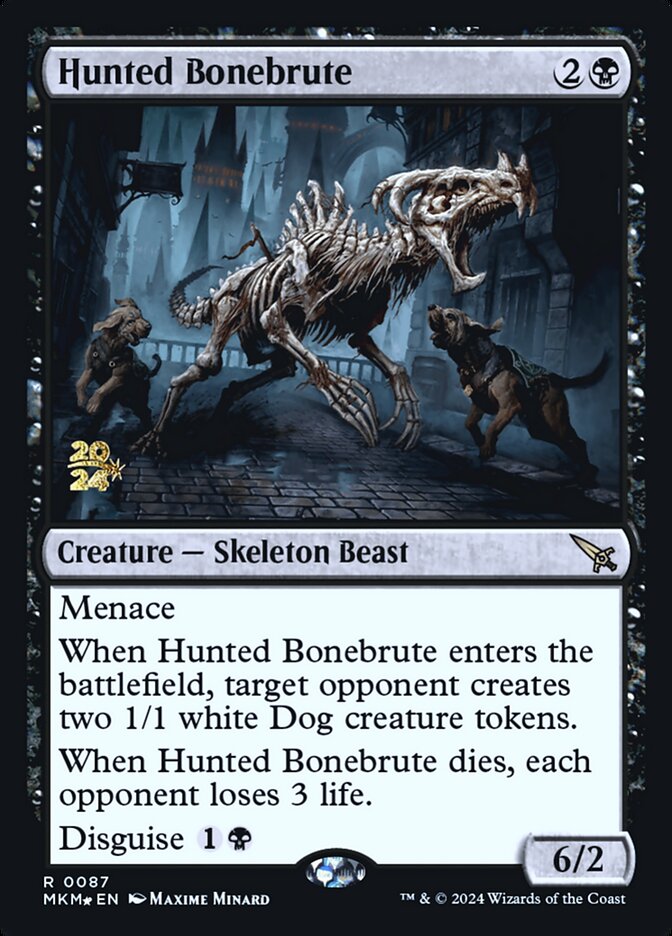 Hunted Bonebrute, Murders at Karlov Manor Promos · 0087