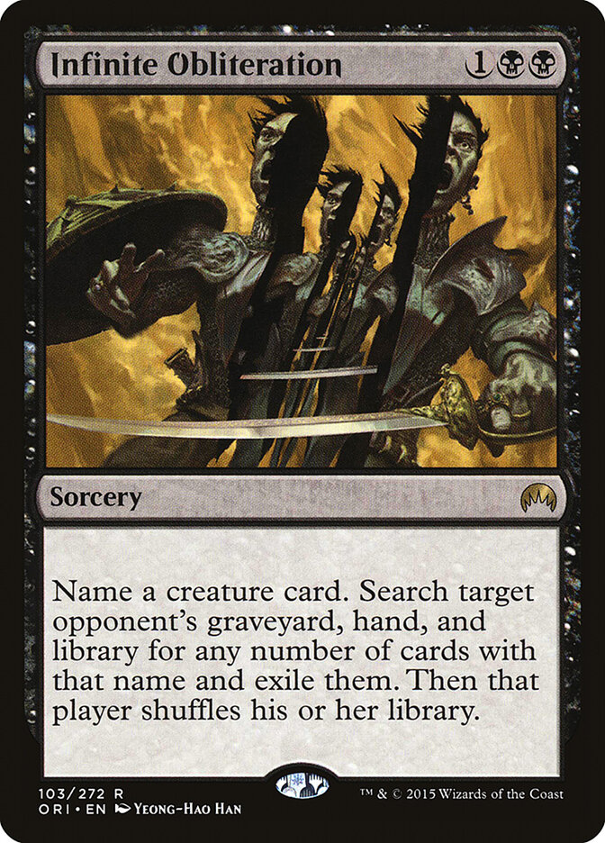 Infinite Obliteration, Magic Origins · 103/272