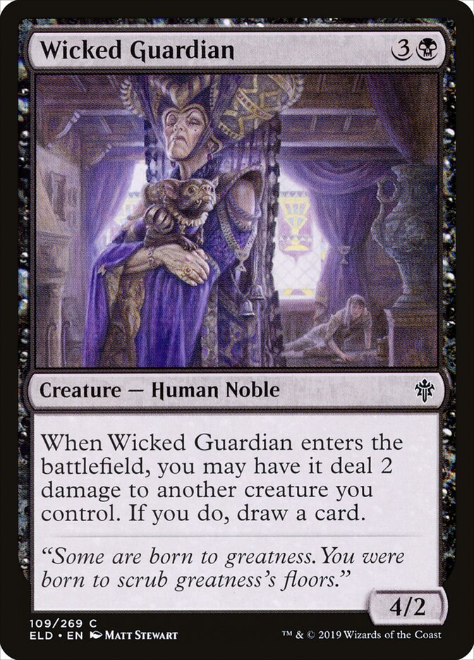 Wicked Guardian, Throne of Eldraine · 109/269