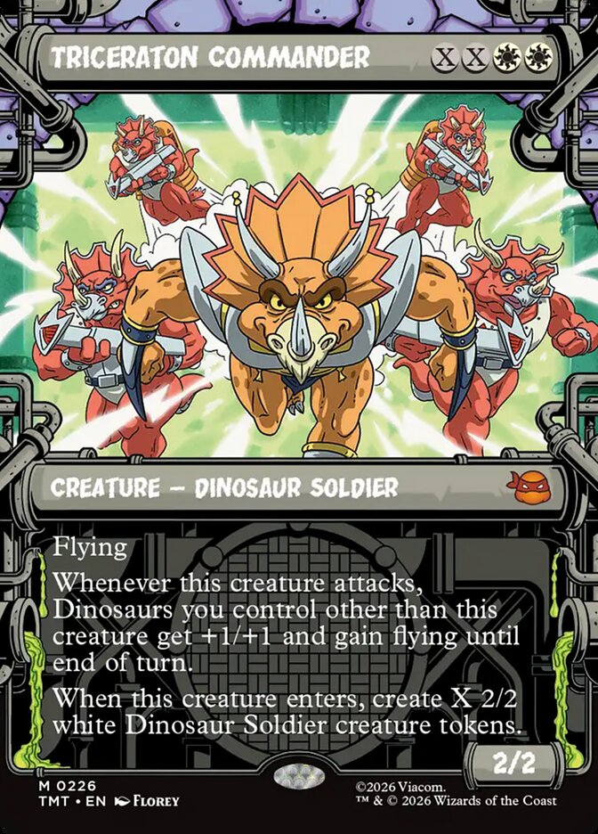 Triceraton Commander, Teenage Mutant Ninja Turtles · 0226